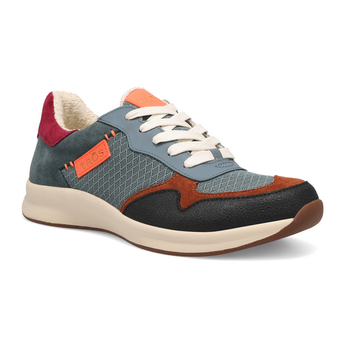 Taos Detour (Women) - Dark Teal Multi Athletic - Casual - Lace Up - The Heel Shoe Fitters