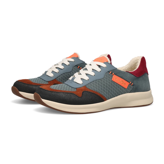 Taos Detour (Women) - Dark Teal Multi Athletic - Casual - Lace Up - The Heel Shoe Fitters