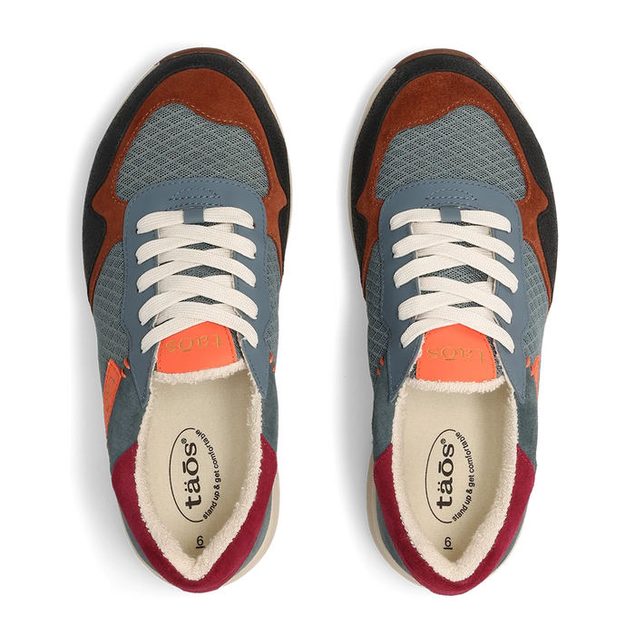 Taos Detour (Women) - Dark Teal Multi Athletic - Casual - Lace Up - The Heel Shoe Fitters