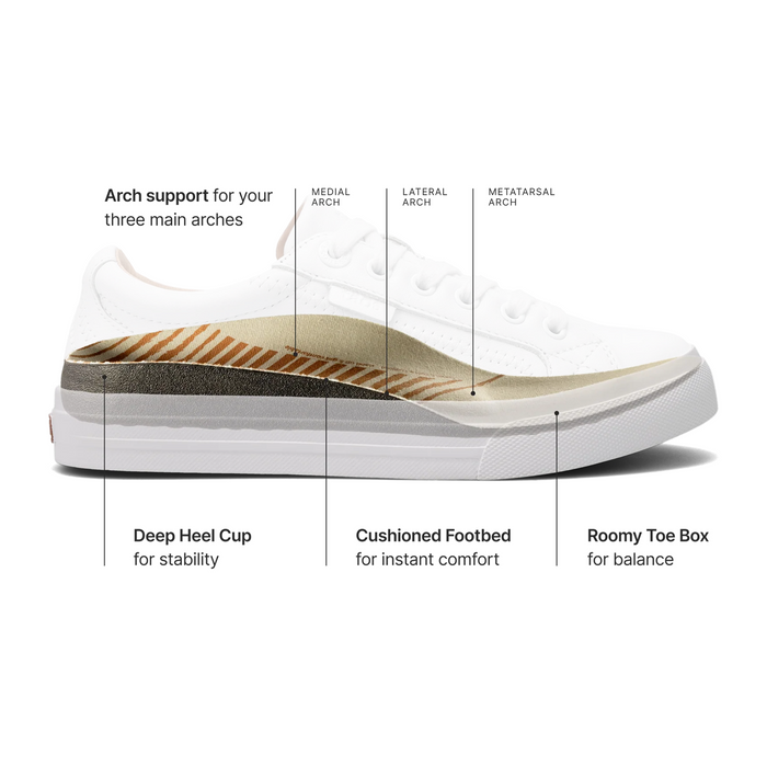 Taos Plim Soul Lux Sneaker (Women) - Leopard Pony Hair Athletic - Casual - Lace Up - The Heel Shoe Fitters
