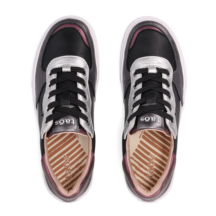 Taos Pop Soul (Women) - Black Metallic Multi Athletic - Casual - Lace Up - The Heel Shoe Fitters