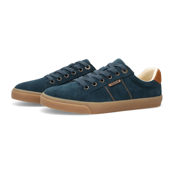 Taos Star 2.0 (Women) - Teal/Cognac Suede Athletic - Casual - Lace Up - The Heel Shoe Fitters