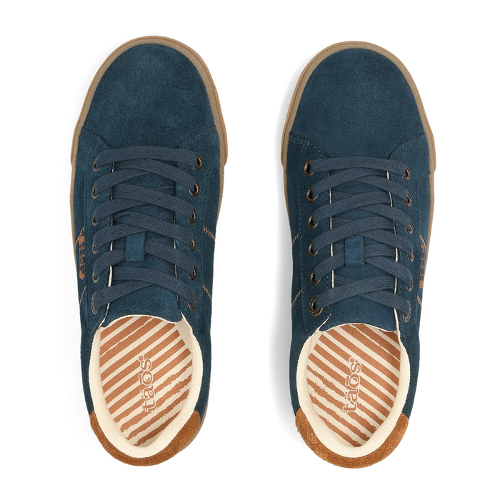Taos Star 2.0 (Women) - Teal/Cognac Suede Athletic - Casual - Lace Up - The Heel Shoe Fitters