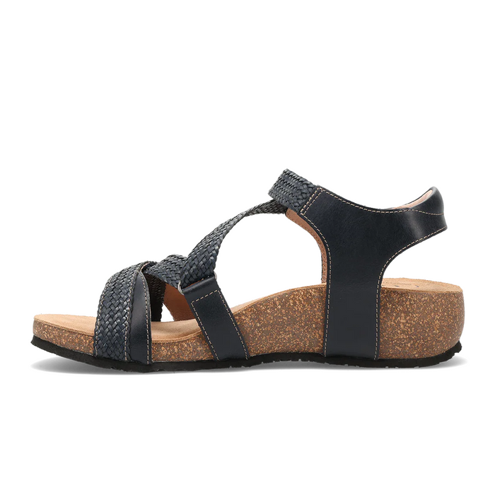 Taos Trulie Backstrap Sandal (Women) - Navy Sandal - Backstrap - The Heel Shoe Fitters