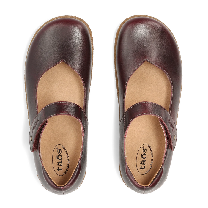 Taos Ultimate (Women) - Merlot Dress-Casual - Flat - The Heel Shoe Fitters