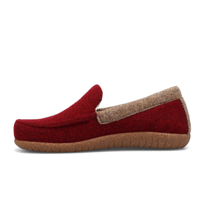 Taos Woolfer Slipper (Women) - Cranberry Dress-Casual - Slipper - The Heel Shoe Fitters