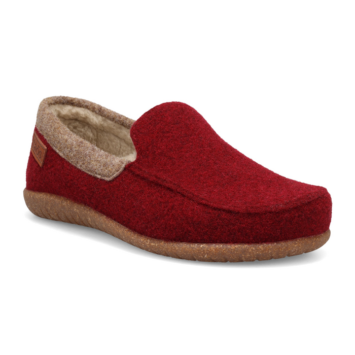 Taos Woolfer Slipper (Women) - Cranberry Dress-Casual - Slipper - The Heel Shoe Fitters