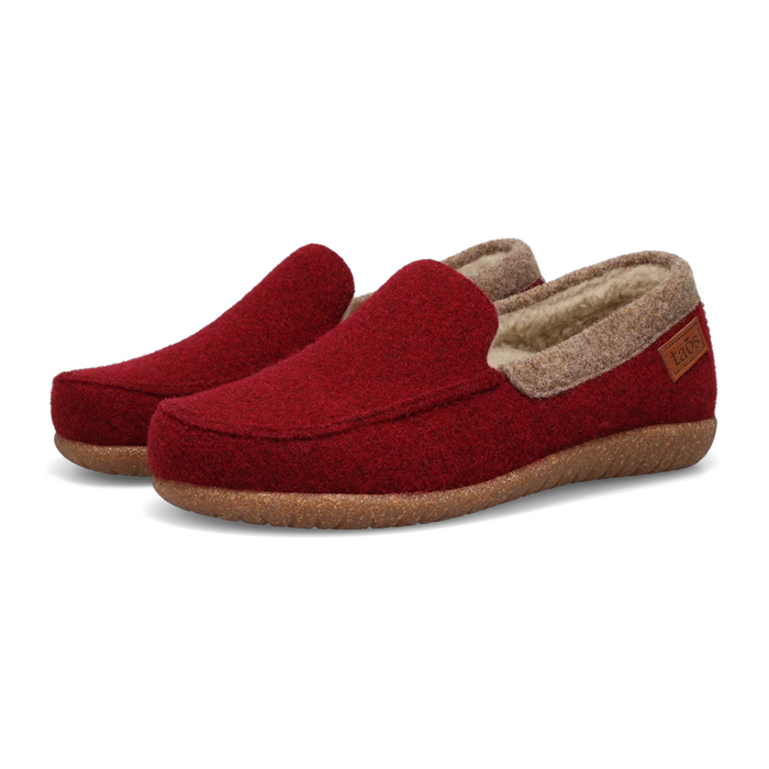 Taos Woolfer Slipper (Women) - Cranberry Dress-Casual - Slipper - The Heel Shoe Fitters