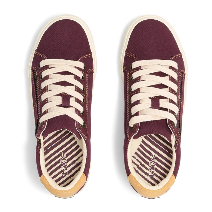 Taos Z Soul Sneaker (Women) - Plum/Maize Athletic - Casual - Lace Up - The Heel Shoe Fitters
