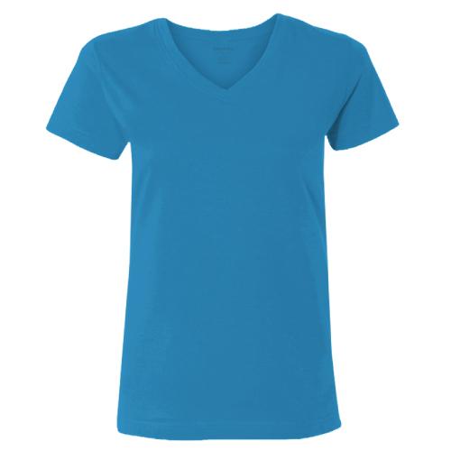 Teddy's Plain Dane - Ladies T-Shirt V-Neck