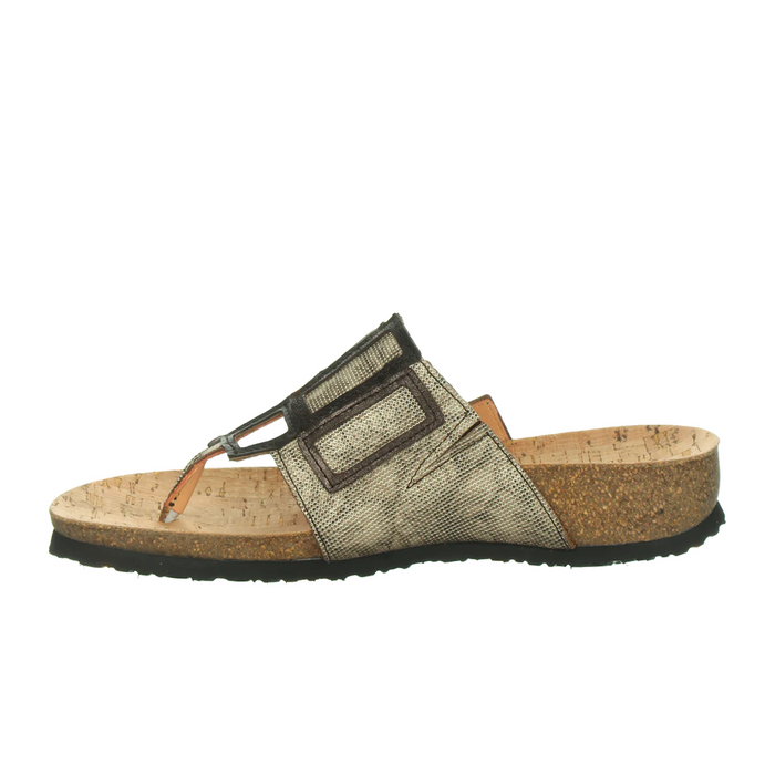 Think! Julia Sandal (Women) - Taupe/Kombi Sandal - Thong - The Heel Shoe Fitters