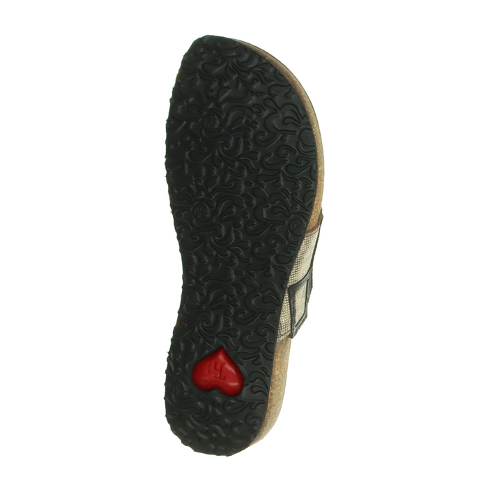 Think! Julia Sandal (Women) - Taupe/Kombi Sandal - Thong - The Heel Shoe Fitters