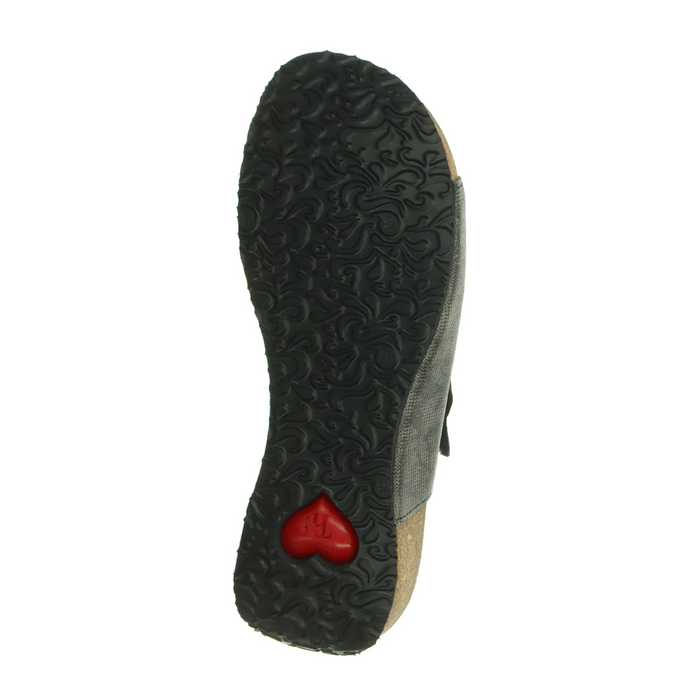 Think! Mizzi Sandal (Women) - Black/Kombi Sandal - Slide - The Heel Shoe Fitters