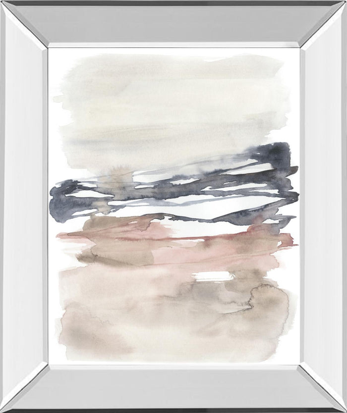 Tiered Horizon Line I By Jennifer Goldberger - Beige