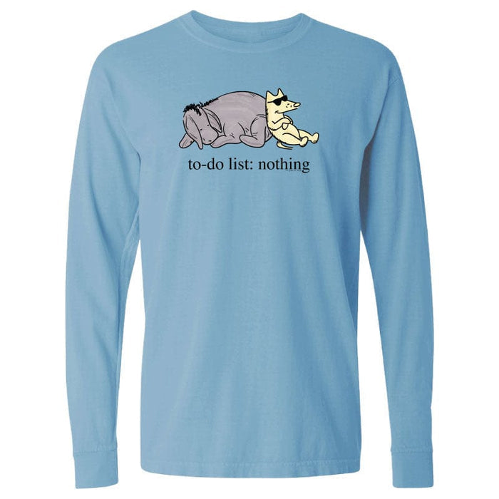 To Do List Nothing - Classic Long-Sleeve T-Shirt