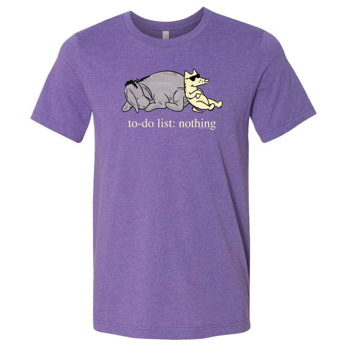 To Do List Nothing - Lightweight Tee