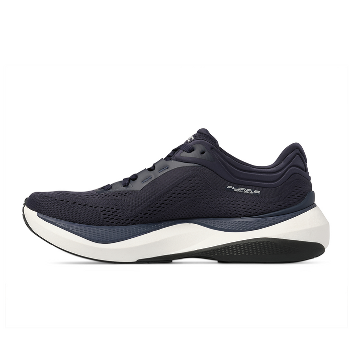 Topo Aura 2 Running Shoe (Men) - Navy/White Athletic - Running - Stability - The Heel Shoe Fitters