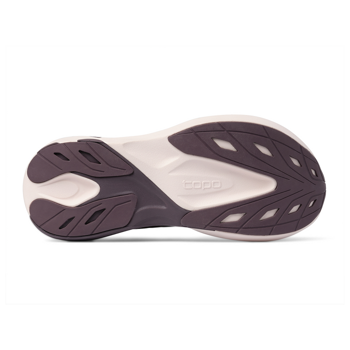 Topo Aura 2 Running Shoe (Women) - Maroon/Pink Athletic - Running - Stability - The Heel Shoe Fitters