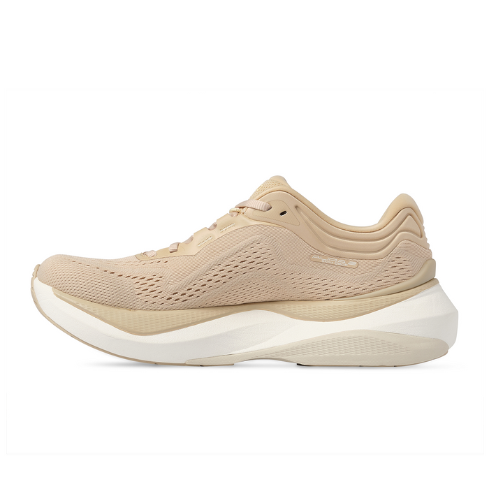 Topo Aura 2 Running Shoe (Women) - Tan/White Athletic - Running - Stability - The Heel Shoe Fitters