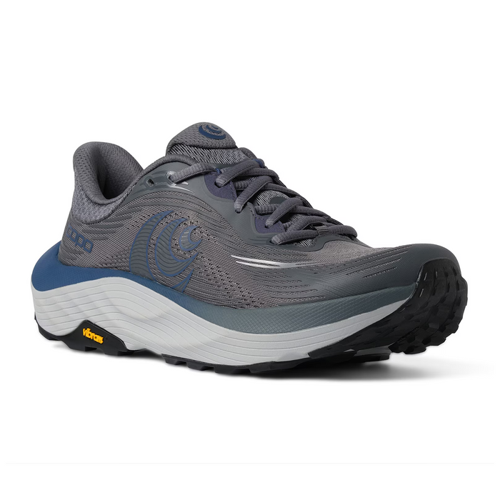 Topo Ultraventure 5 Running Shoe (Men) - Grey/Blue Athletic - Running - Trail - The Heel Shoe Fitters