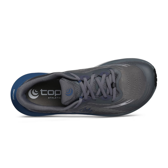 Topo Ultraventure 5 Running Shoe (Men) - Grey/Blue Athletic - Running - Trail - The Heel Shoe Fitters