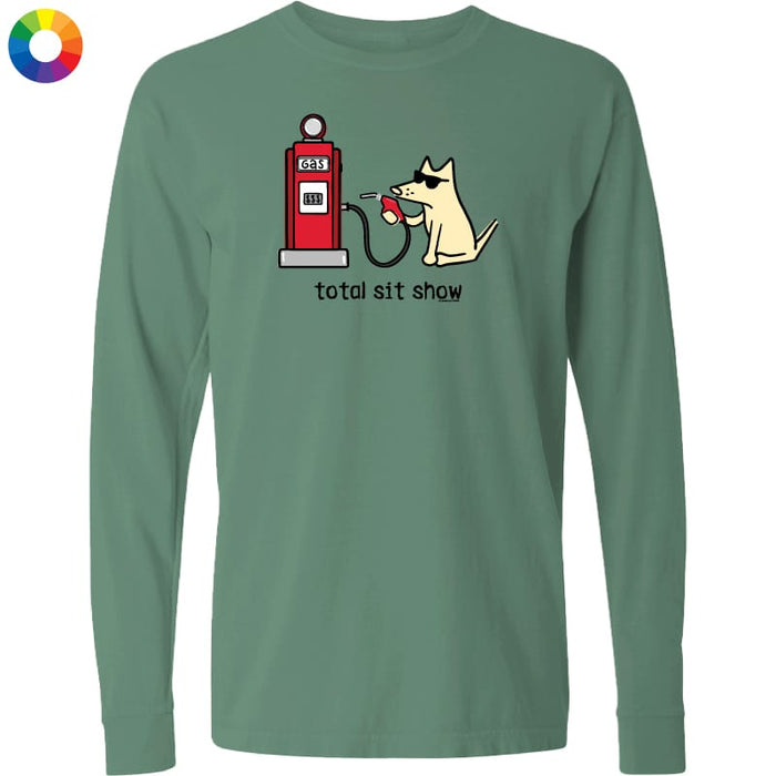 Total Sit Show Gas - Classic Long-Sleeve T-Shirt
