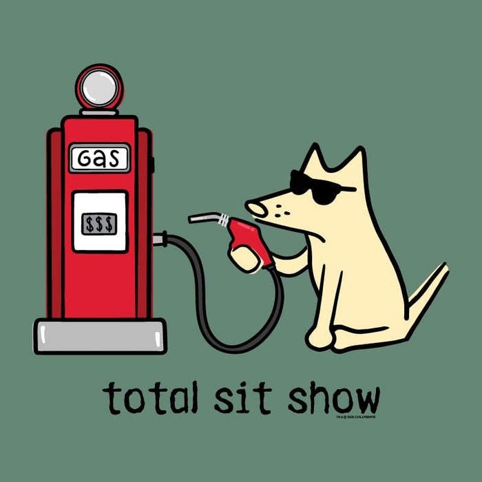 Total Sit Show Gas - Classic Long-Sleeve T-Shirt
