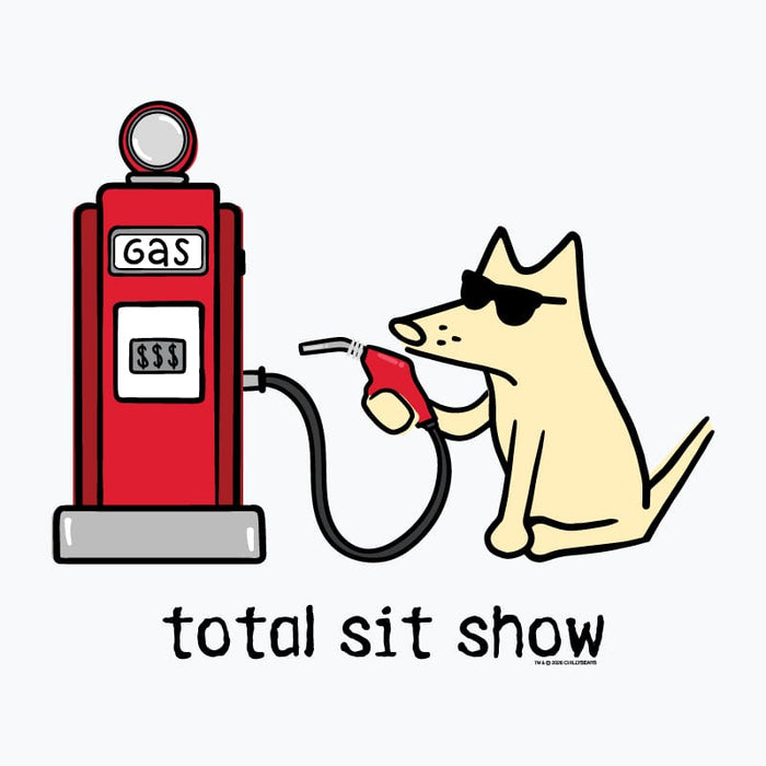 Total Sit Show Gas - Classic Long-Sleeve T-Shirt