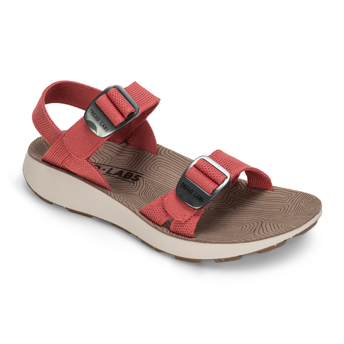 Tread Labs Salinas Active Sandal (Women) - Dusty Rose Sandal - Active - The Heel Shoe Fitters