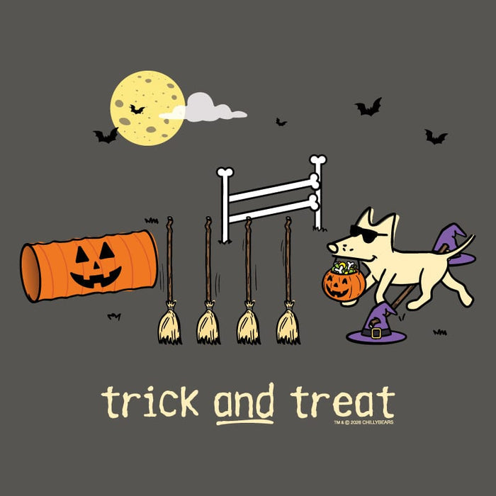 Trick and Treat - Ladies T-Shirt V-Neck