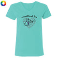 Unconditional Love Paws - Ladies T-Shirt V-Neck