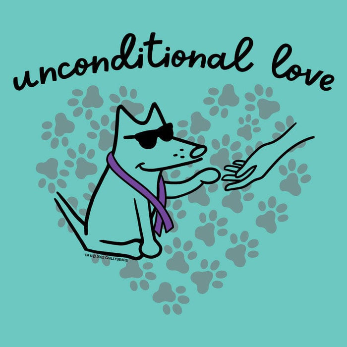 Unconditional Love Paws - Ladies T-Shirt V-Neck