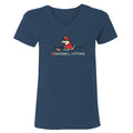 Unnecessary Ruffness - Ladies V-Neck Tee