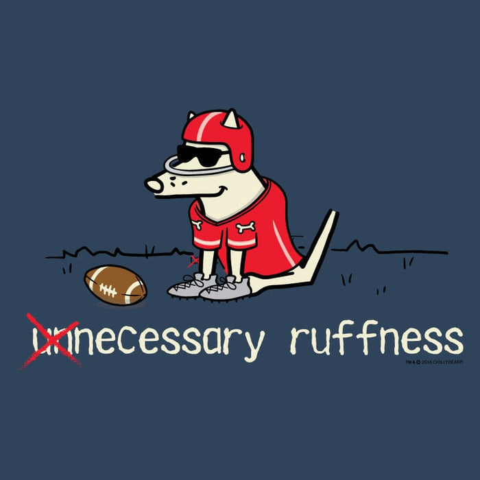 Unnecessary Ruffness - Ladies V-Neck Tee
