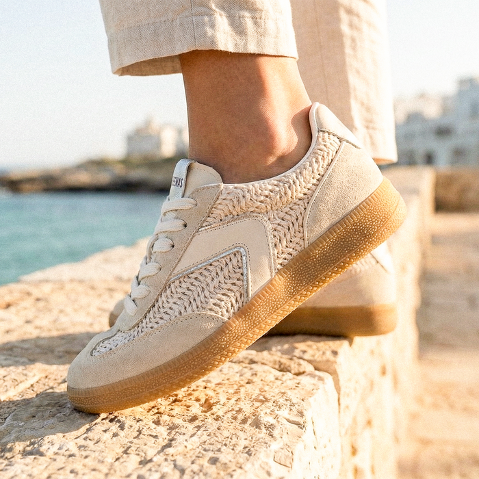 Verbenas Sound Tropic (Women) - Vaniglia Athletic - Casual - Lace Up - The Heel Shoe Fitters