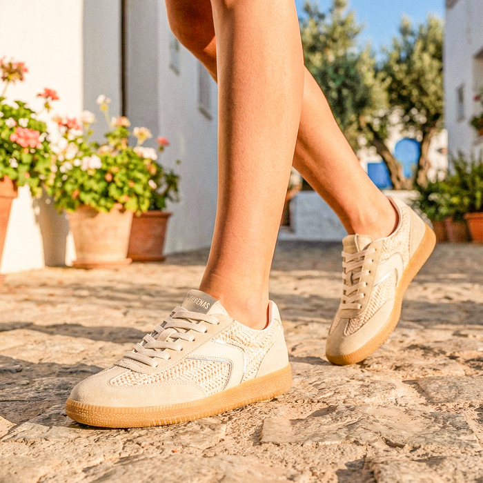 Verbenas Sound Tropic (Women) - Vaniglia Athletic - Casual - Lace Up - The Heel Shoe Fitters