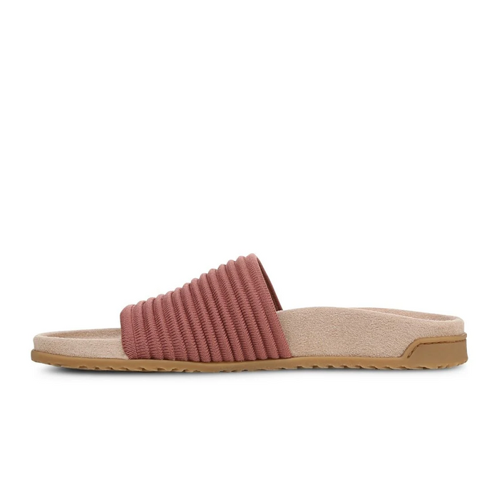 Vionic Evie Knit Slide Sandal (Women) - Withered Rose Sandal - Slide - The Heel Shoe Fitters