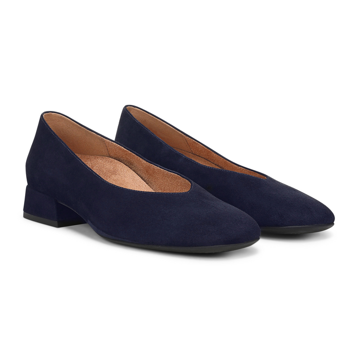 Vionic Petra (Women) - Navy Blazer Dress-Casual - Heels - The Heel Shoe Fitters