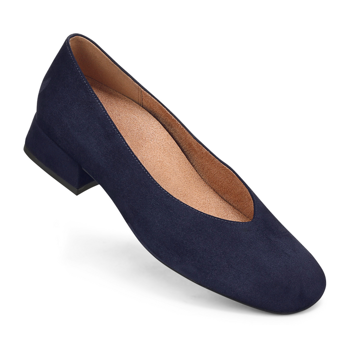 Vionic Petra (Women) - Navy Blazer Dress-Casual - Heels - The Heel Shoe Fitters