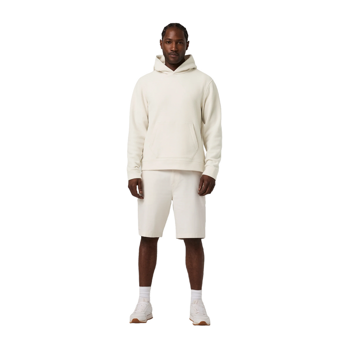 Vuori Beach Fleece Pullover Hoodie (Men) - Bone Heather Apparel - Top - Sweatshirt - The Heel Shoe Fitters