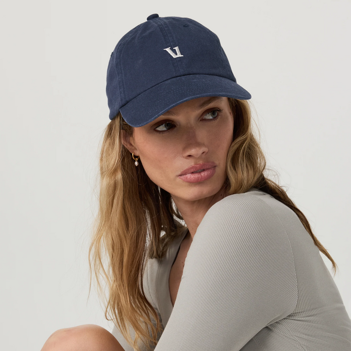 Vuori Dad Hat (Unisex) - Navy Accessories - Headwear - The Heel Shoe Fitters