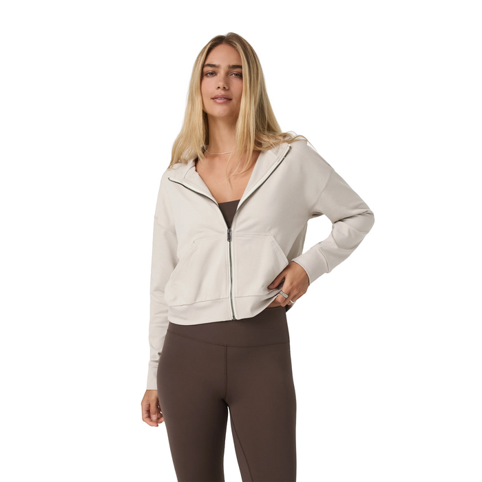 Vuori Halo Modern Full Zip (Women) Apparel - Top - Sweatshirt - The Heel Shoe Fitters