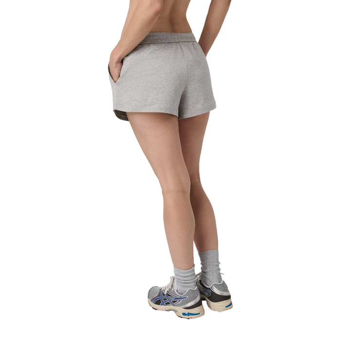 Vuori Halo Short (Women) - Pale Grey Heather Apparel - Bottom - Short - The Heel Shoe Fitters