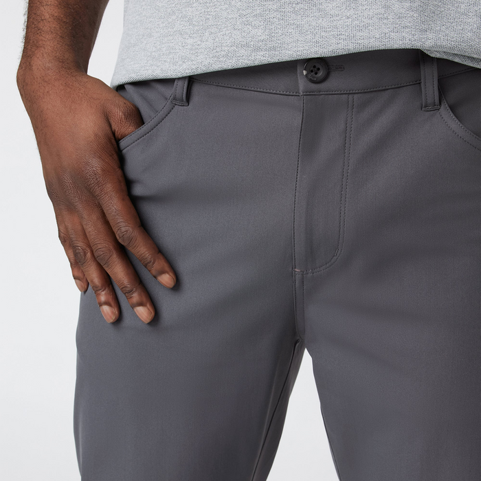 Vuori Meta Athletic Slim Fit Pant 32" (Men) - Charcoal Apparel - Bottom - Pant - The Heel Shoe Fitters