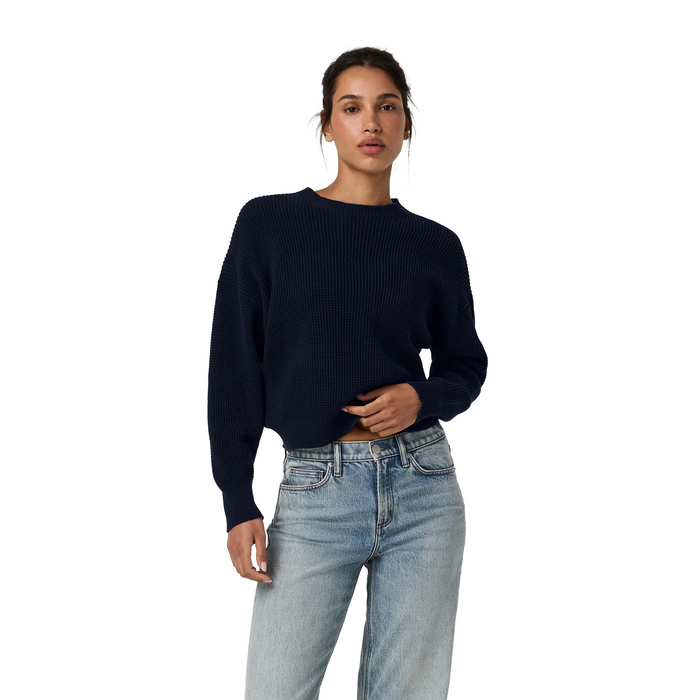 Vuori OS Cotton Waffle Sweater (Women) - The Heel Shoe Fitters