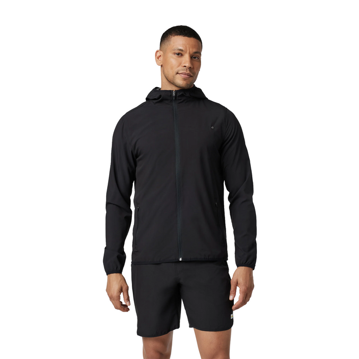 Vuori Outdoor Trainer Shell (Men) - Black Apparel - Top - Sweatshirt - The Heel Shoe Fitters