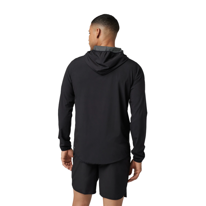 Vuori Outdoor Trainer Shell (Men) - Black Apparel - Top - Sweatshirt - The Heel Shoe Fitters