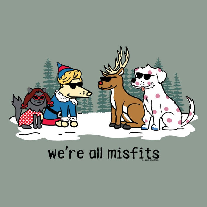 We're All Misfits  - Youth Long Sleeve T-Shirt