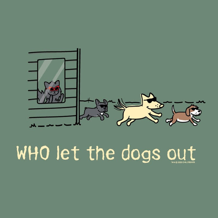 WHO Let The Dogs Out - Classic Tee