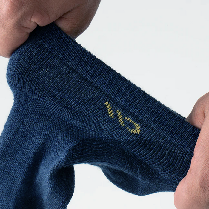 Wide Open Solid Cushioned No Show Sock (Women) - Denim Accessories - Socks - Lifestyle - The Heel Shoe Fitters